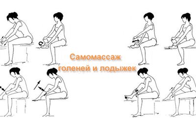 Самомассаж голеней