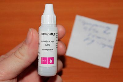 Глазные и ушные капли Ципромед: инструкция по применению
