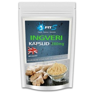 Имбирь в капсулах 280 мг