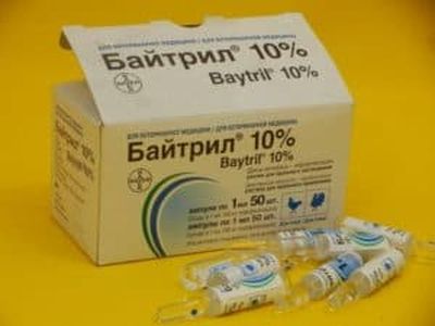 Байтрил 10% для кур