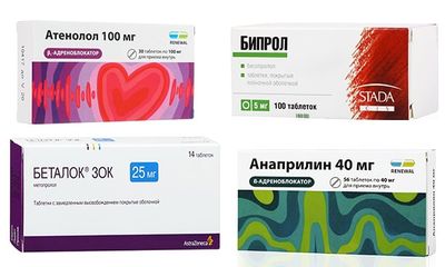 Бета-адреноблокаторы