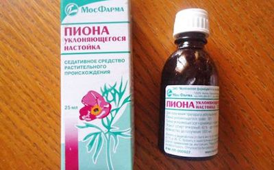 Настойка пиона