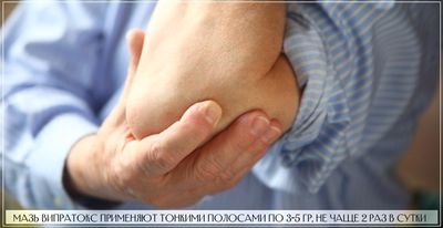 Способ применения и дозы при использовании мази Випратокс