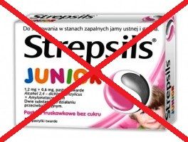 стрепсилс для детей