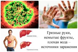 Пути передачи вирусного гепатита