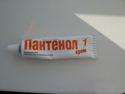 увлажняющий крем на основе пантенола