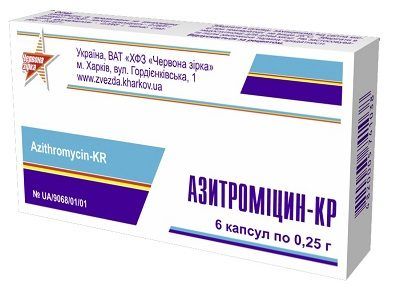 Азитромицин при простатите