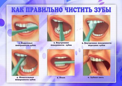 Как нужно чистить зубы